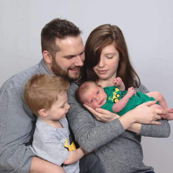 Tim, lead inspector from Home Inspection Geeks and his family