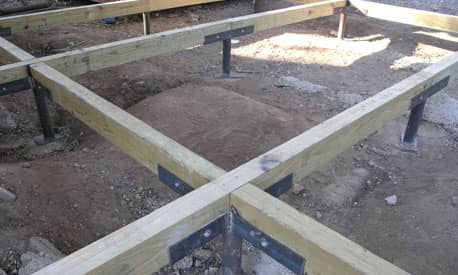 Pier and Beam foundation sample