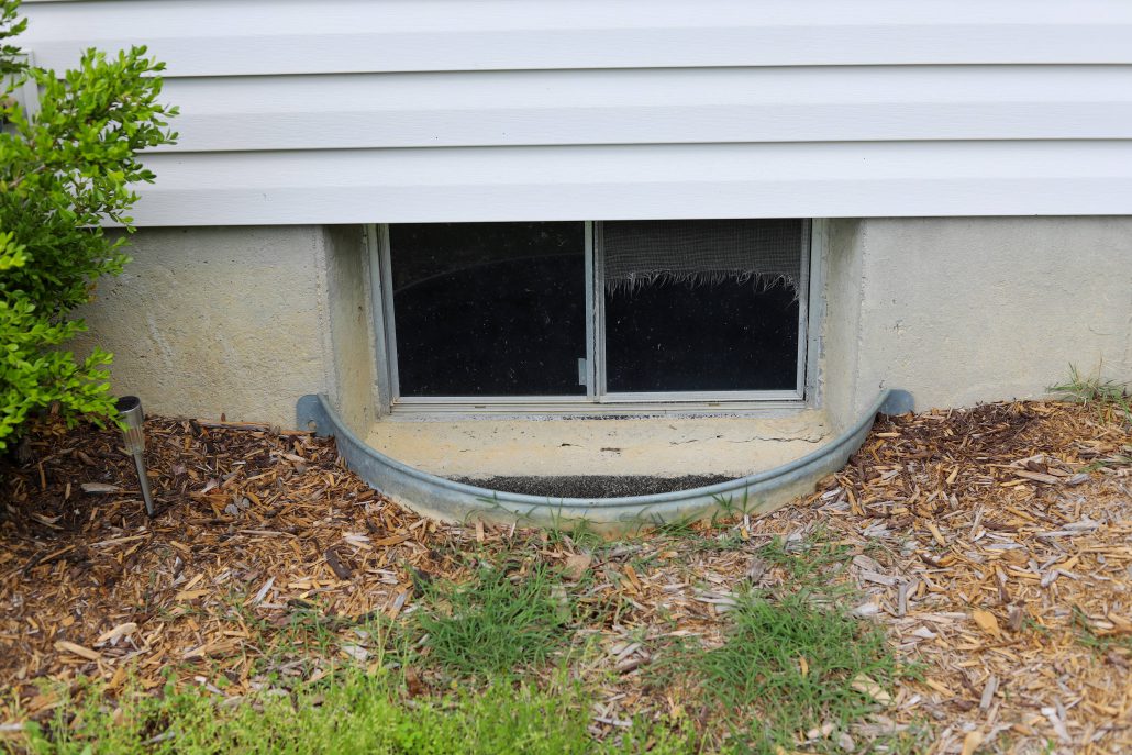Egress window in the basement