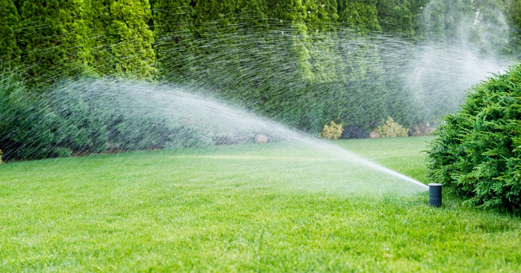 Working sprinkler system