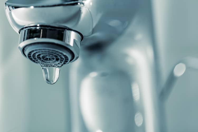 A slow leak from your faucet can be a signal water is running. 